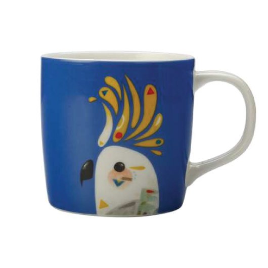Maxwell & Williams Pete Cromer Mugs cockatoo